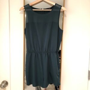 Dark Green Romper